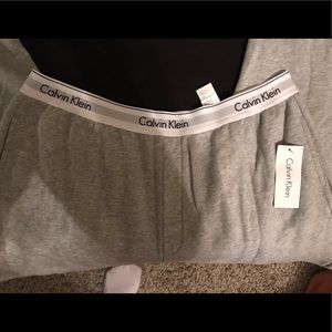 Calvin Klein Grey Sweats with CK band-Nordstrom-XL